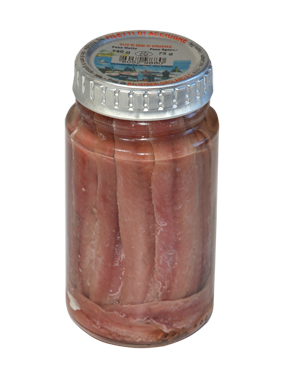 Filetti di Acciughe in olio di girasole 140 g