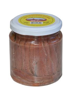 Filetti di acciughe in olio di semi di girasole 320 g