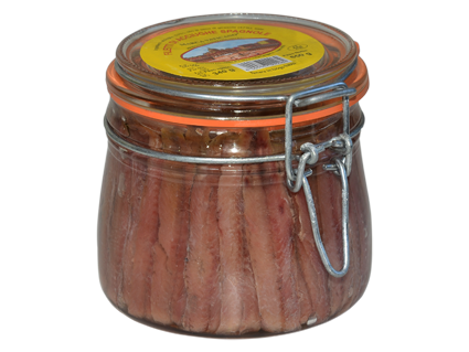 Filetti di acciughe ermetico 650 g